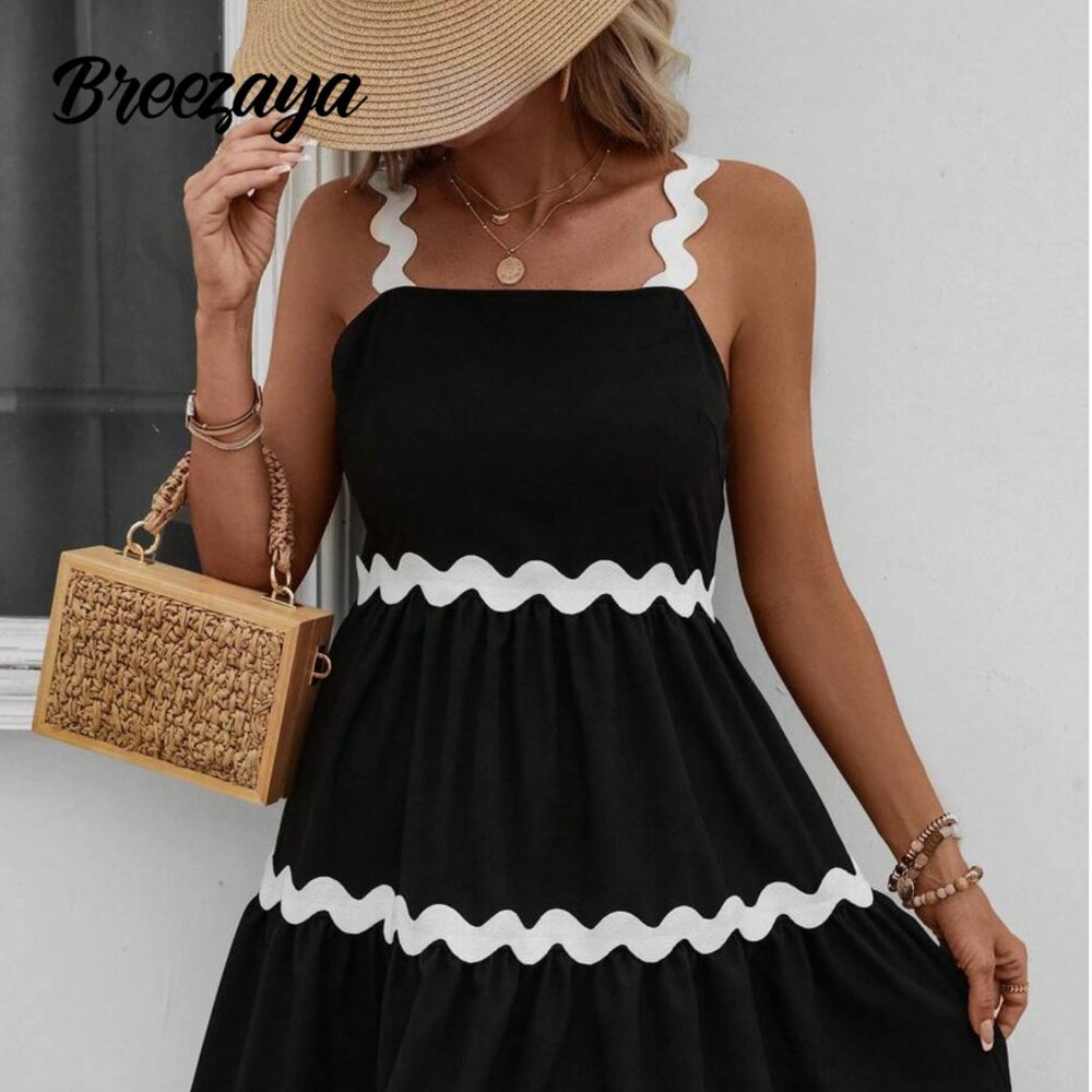 NWOT Daily Ribbed Spaghetti Strap Dress